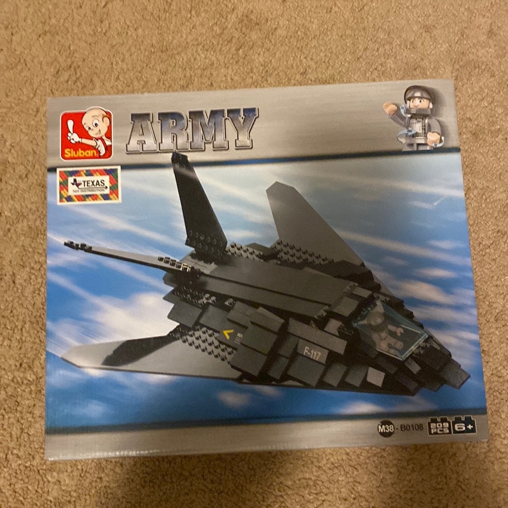 Army ship Lego set